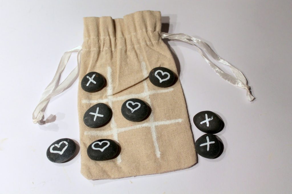 DIY Tic-Tac-Toe Spiel einfach und schnell selber machen