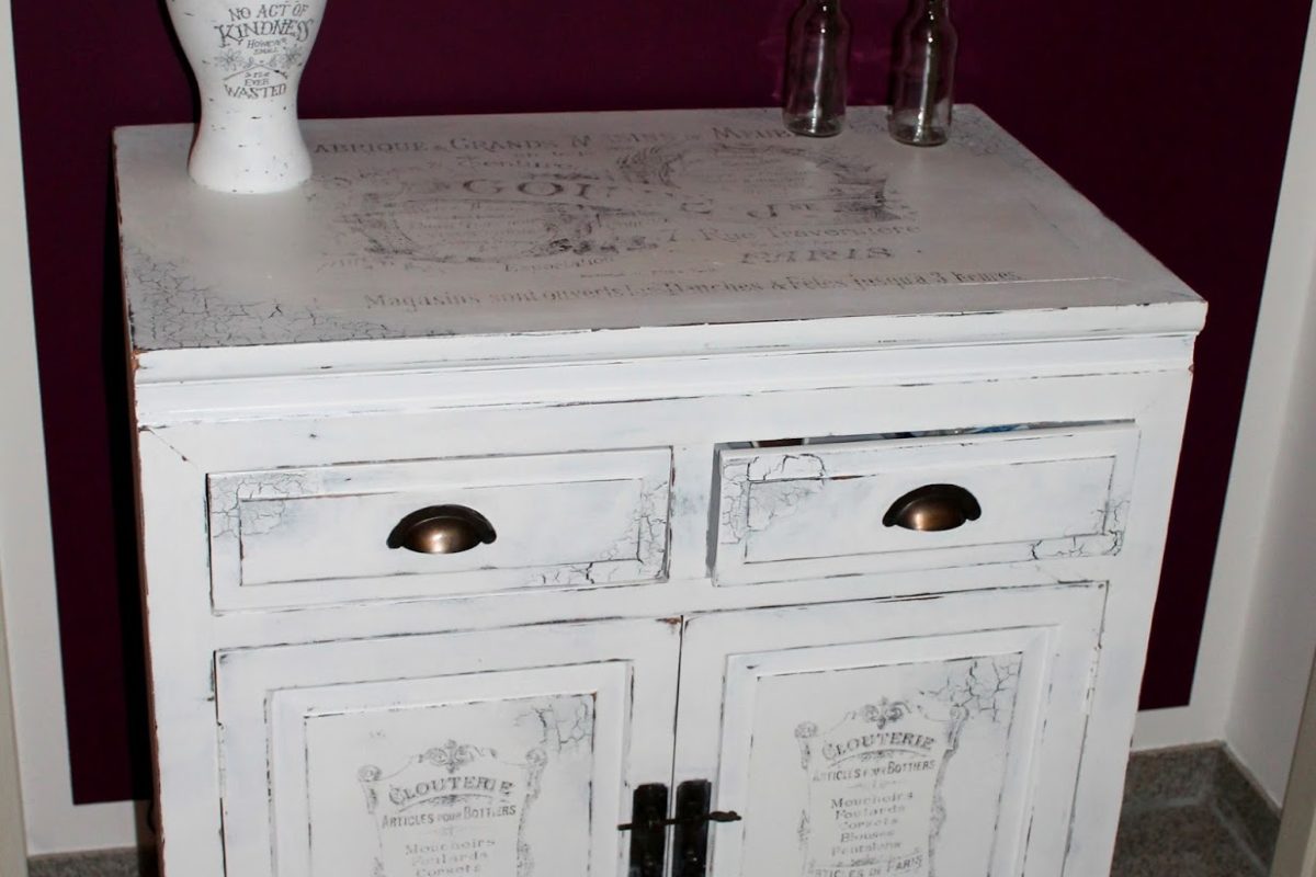 DIY Shabby Chic Schrank einfach selber machen