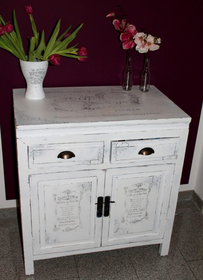 DIY Shabby Chic Schrank einfach selber machen