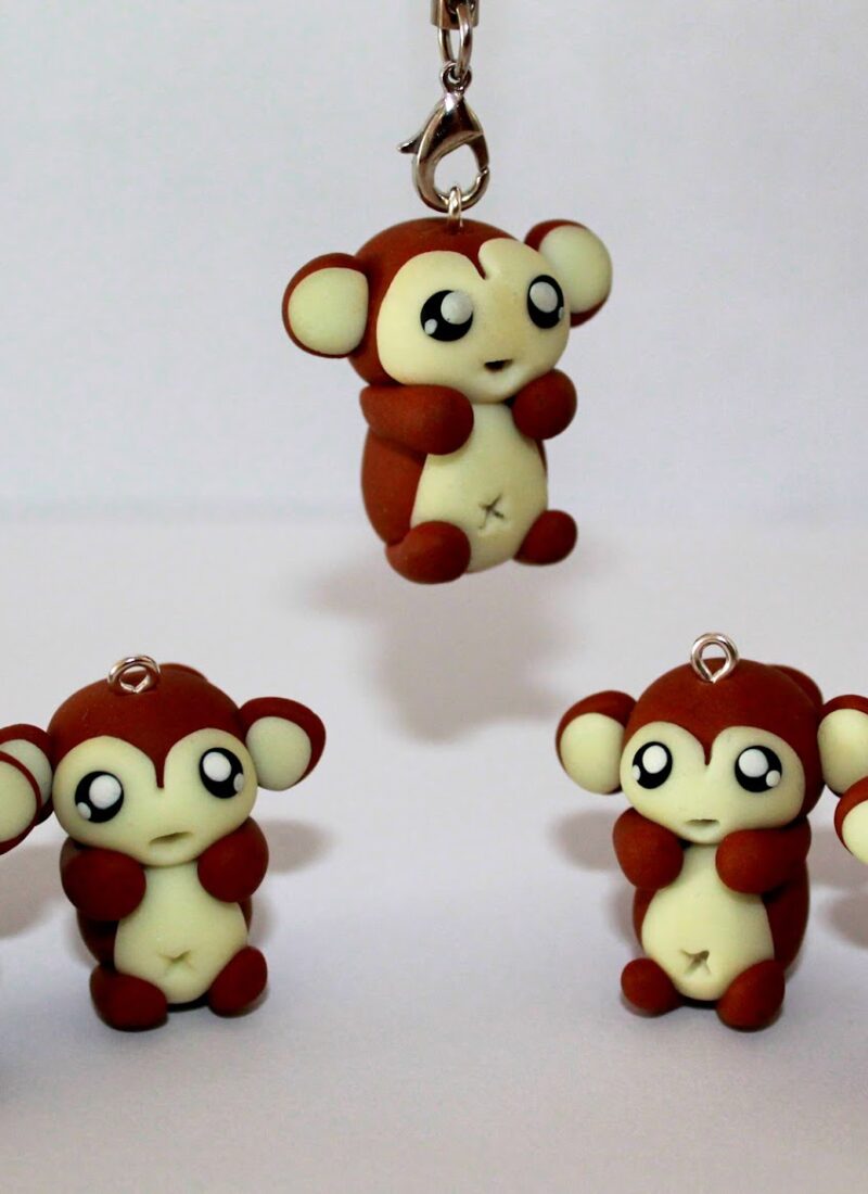 DIY Fimo / Polymer Clay Affe einfach selber machen + Anleitung