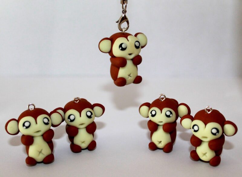 DIY Fimo / Polymer Clay Affe einfach selber machen + Anleitung