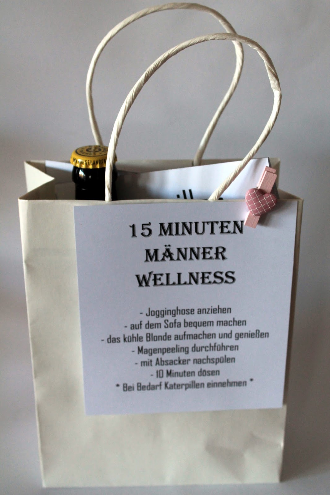 DIY 15 Minuten Männer Wellness - die perfekte Geschenkidee ...