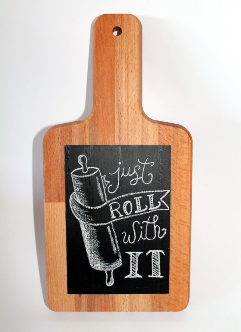 DIY Memoboard Tafellack einfach seler machen!