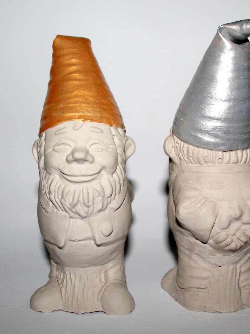 DIY Gips / Beton Gartenzwerg einfach selber machen - schöne Deko