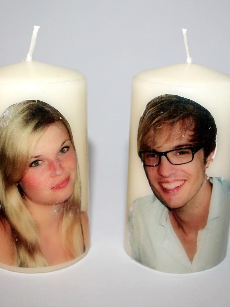 DIY Foto Transfer Potch Kerzen ganz einfach selber machen