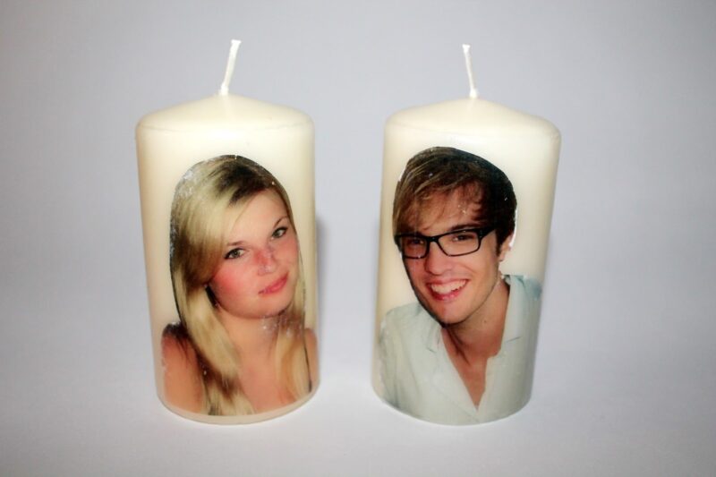 DIY Foto Transfer Potch Kerzen ganz einfach selber machen