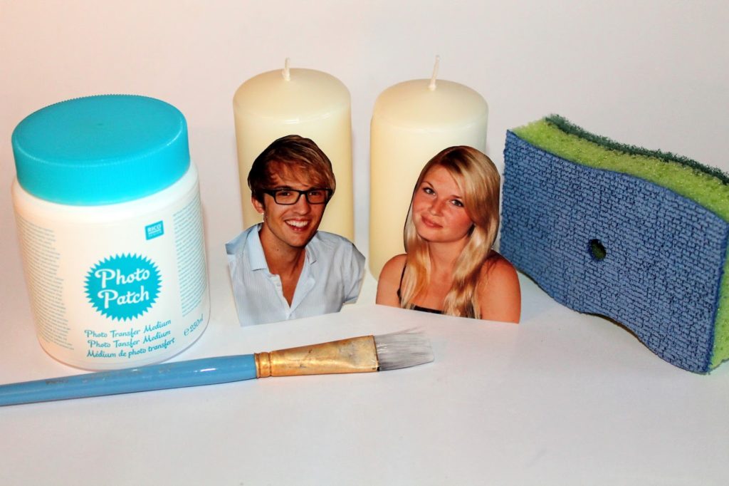 DIY, Basteln: Photo Potch Kerzen als Geschenkidee - DIYCarinchen