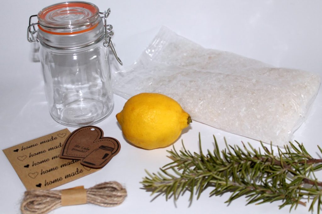 DIY, Basteln: Geschenke aus der Küche Rosmarin - Zitronen - Salz, Food - DIYCarinchen