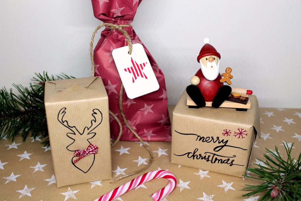 DIY, Basteln: Geschenke wunderschön und individuell verpacken, Mitbringsel, Weihnachtsgeschenk und Geschenkideen - DIYCarinchen
