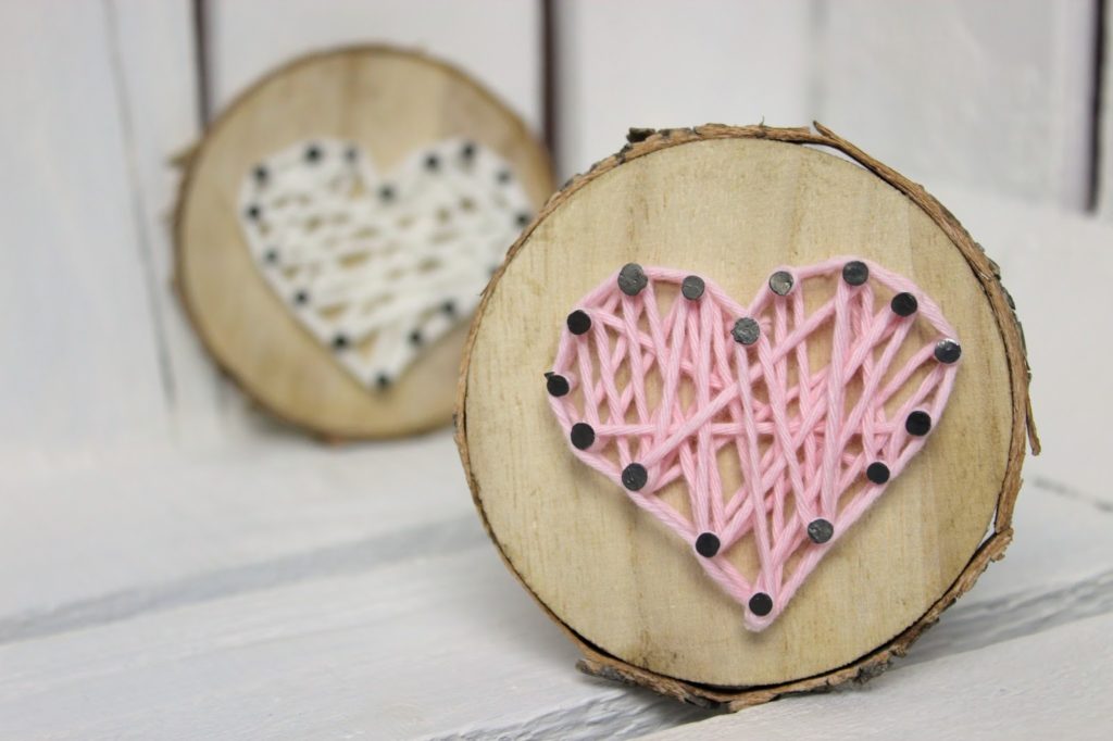 Diy Baumscheibe Mit Herz In String Art Ganz Einfach Selber Machen