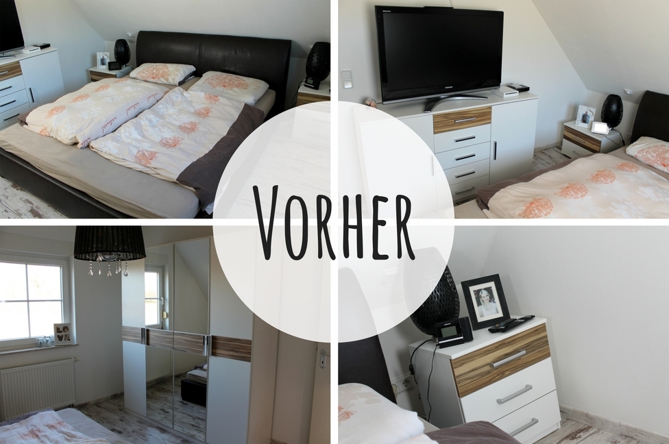 DIY Schlafzimmer Make Over - Vorher / Nachher mit tollen DIY und Einrichtungsideen in Kooperation mit Otto