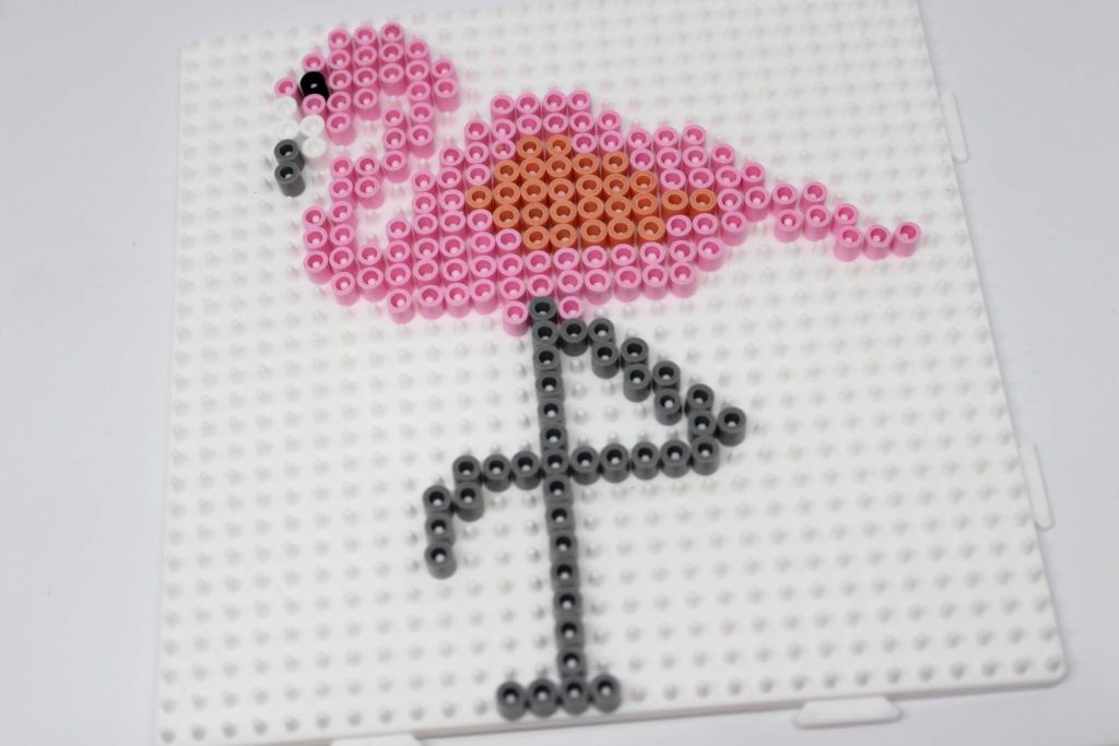 DIY: 3 geniale, schnelle und einfache Flamingo Bastelideen - Bügelperlen Flamingo