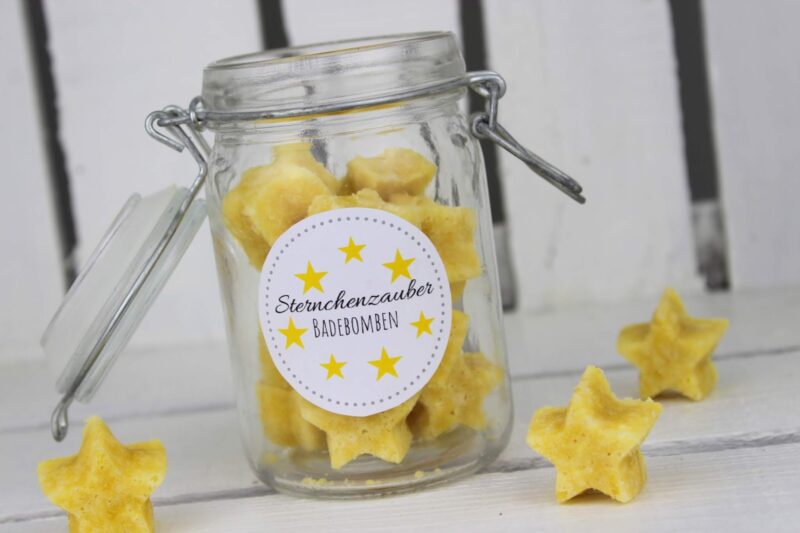 Badebomben Stern