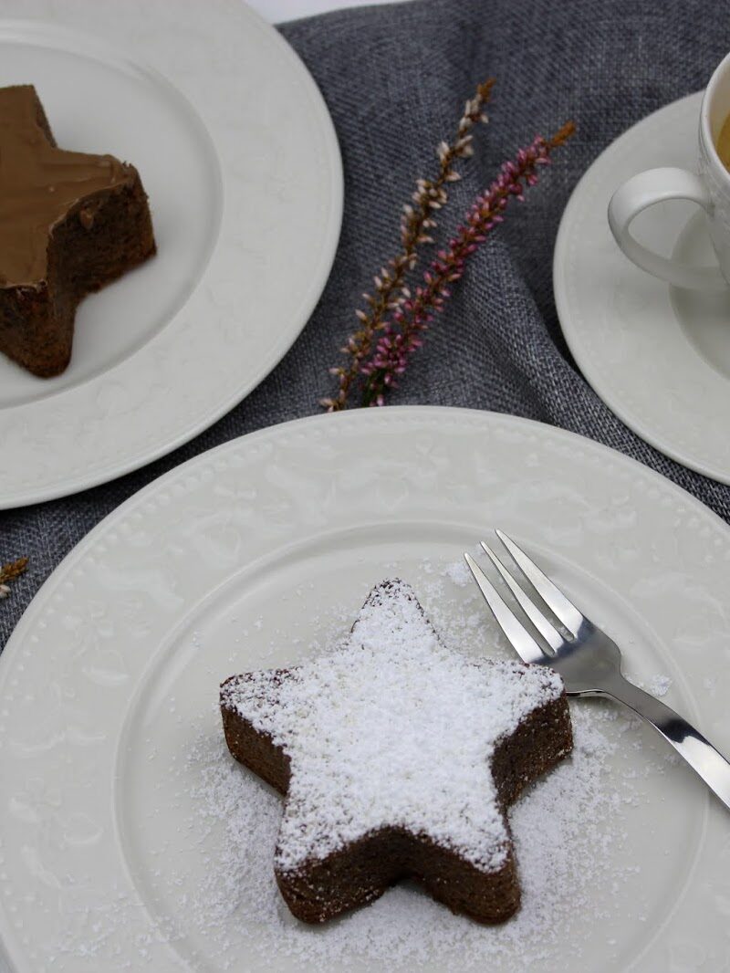 Schokokuchen Sternform