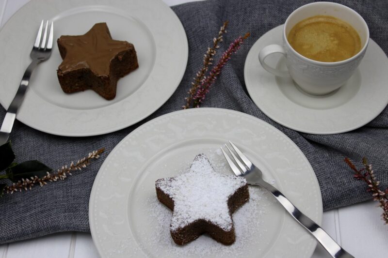 Schokokuchen Sternform