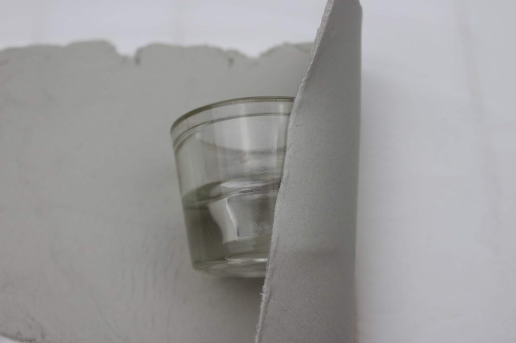 DIY: Struktur Vase und Teelichter aus Modelliermasse in wenigen Schritte selber machen