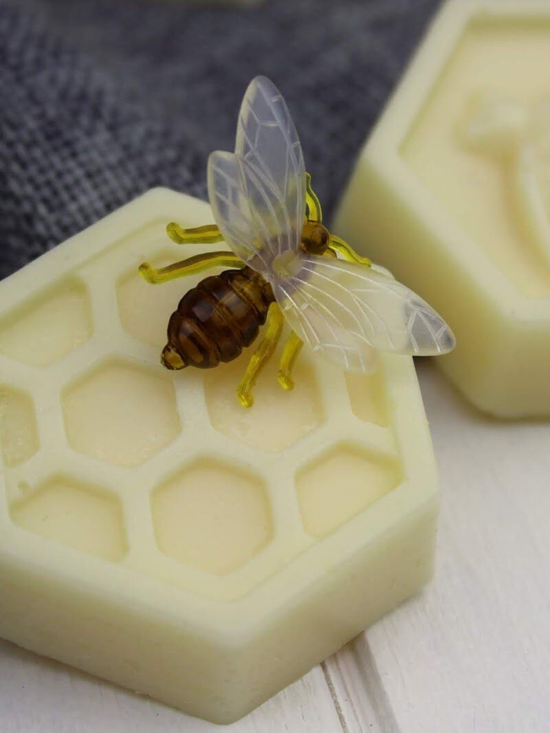 Bienenwachsseife, Seife, Bienen