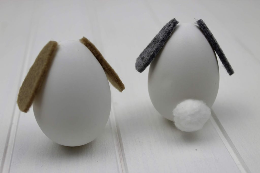 DIY: Osterhasen im Ei-Gewand selber machen - super schnelle Osterdeko