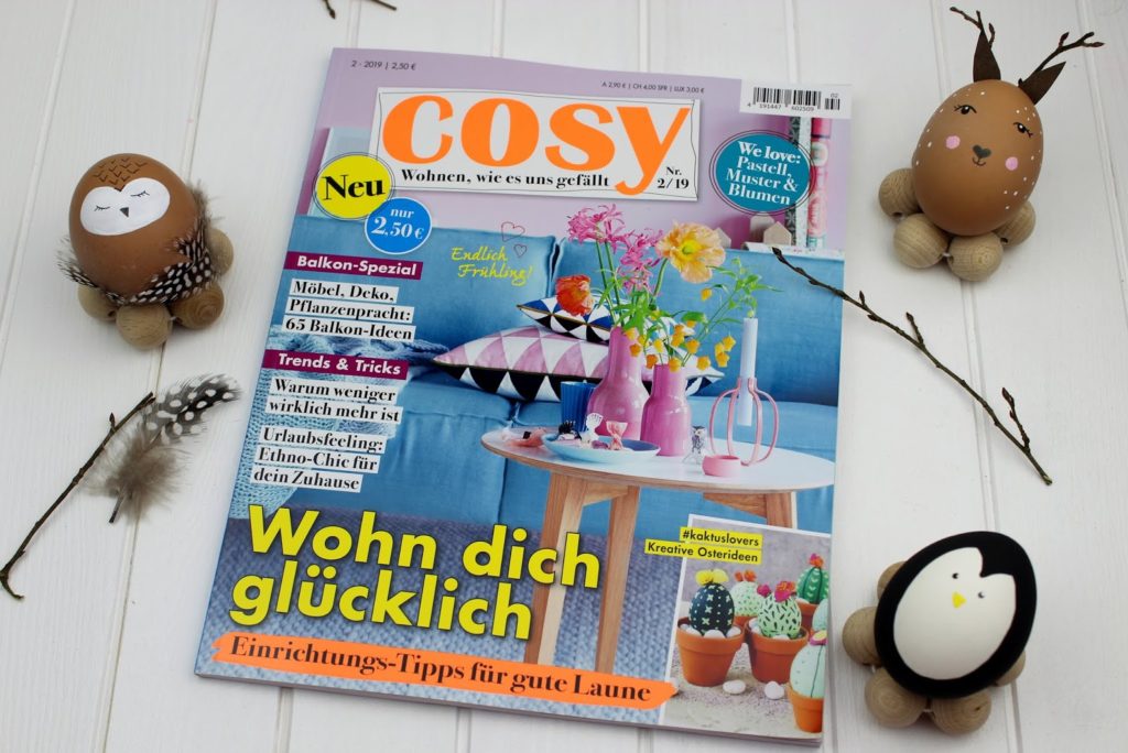 DIY: Tierische Ostereier mit Eierbechern aus Holzperlen ganz einfach selber machen - mit dem COSY Magazin