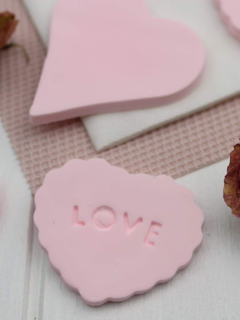 Knetseife, Seifenherzen