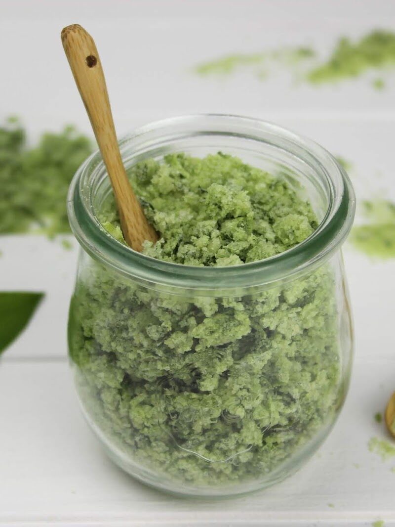 Bärlauchsalz, Bärlauch, Geschenk