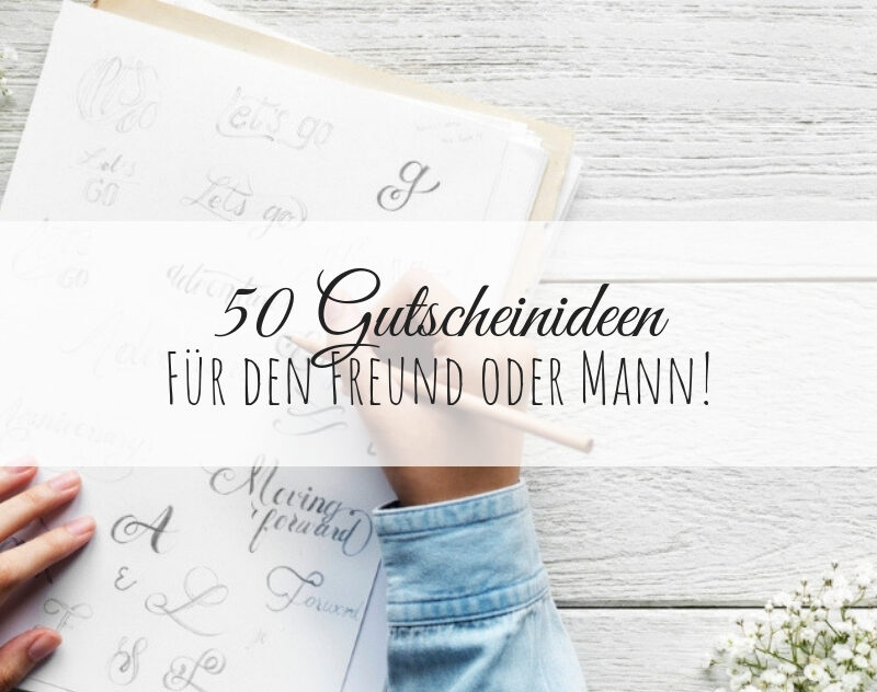 Gutscheinidenn für Männer