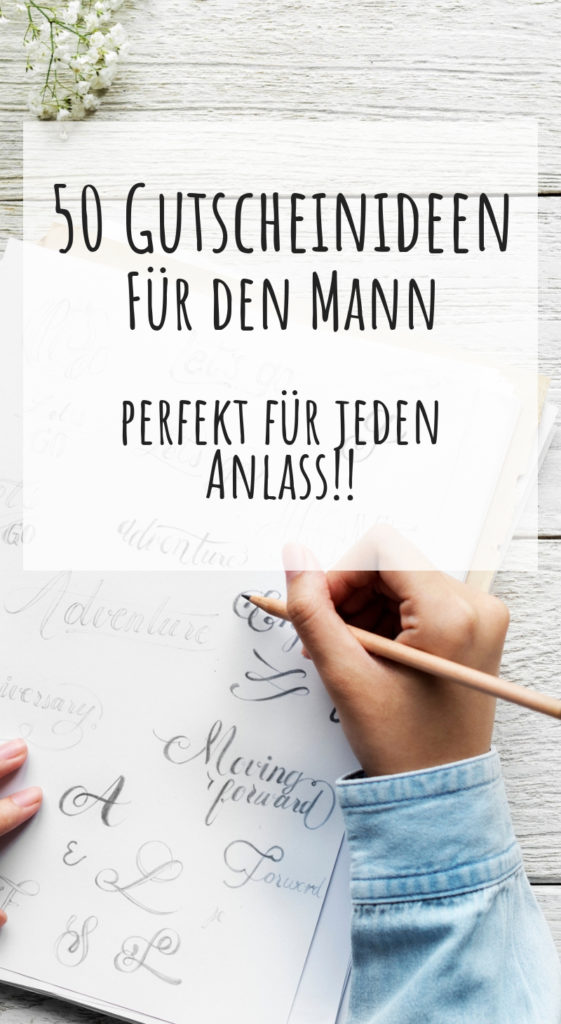 Diy 50 Gutscheinideen Fur Euren Freund Partner Oder Mann