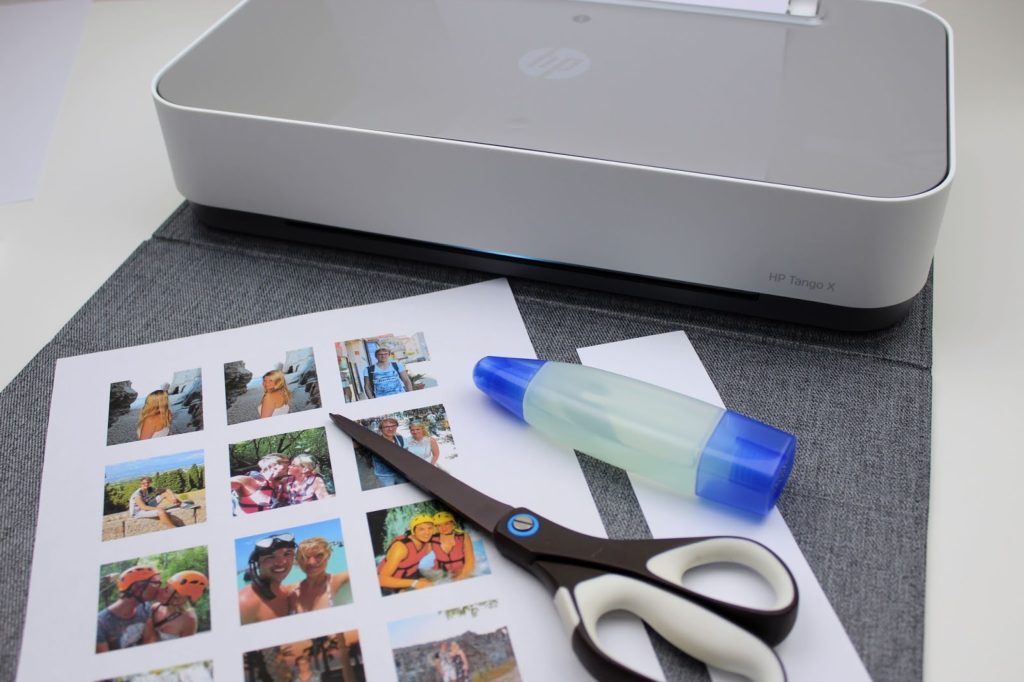 Taschenfotoalbum in einer Box - DIY: 5 wundervolle Fotogeschenke ganz schnell und einfach selber gemacht mit dem HP Tango X