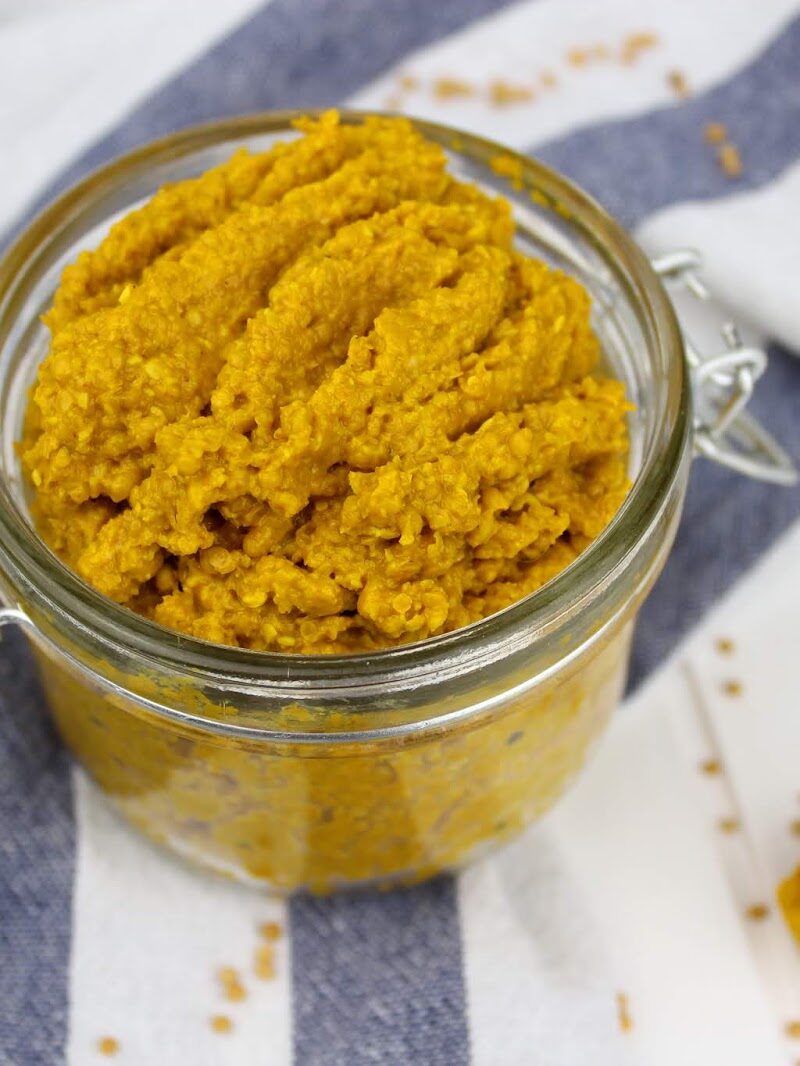 Senf, grober Senf, Essen