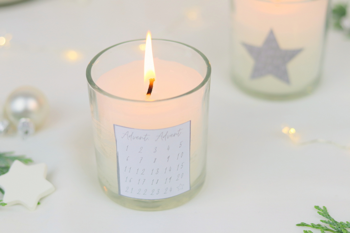DIY Mini Kerzen Adventskalender selber gießen / machen
