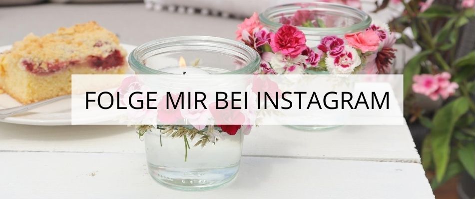 DIY Blog Folge mir bei Instagram