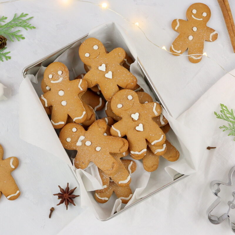 leckeres Weihnachtplätzchen Lebkuchenmänner Rezept