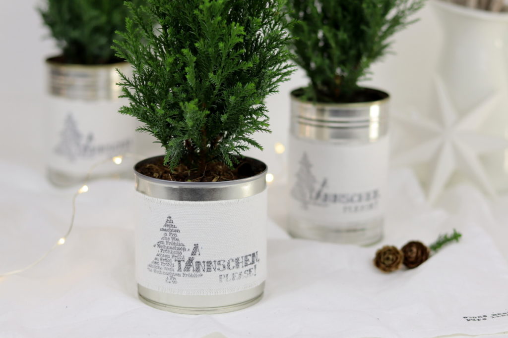 DIY Upcycling Dosen Geschenk zu Weihnachten einfach selber machen