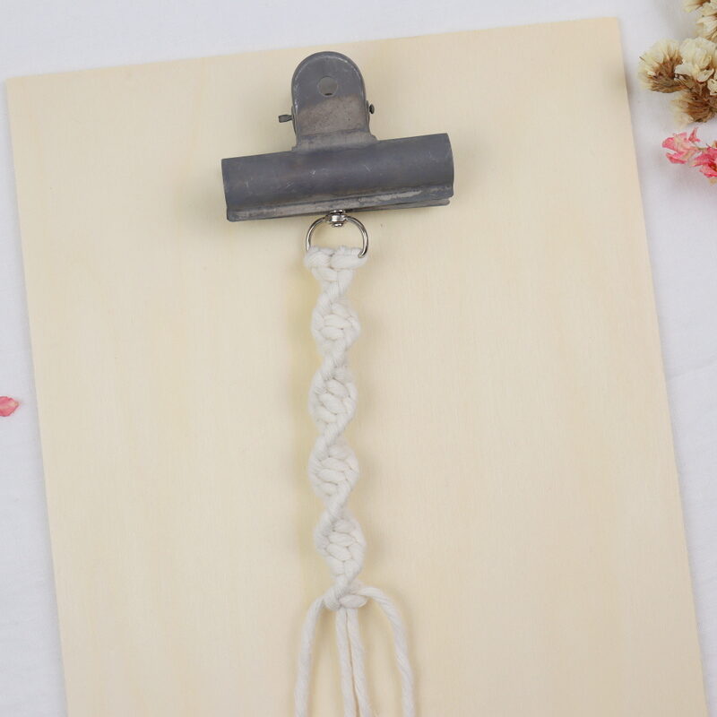 DIY Anleitung Makramee Spiralknoten / Wellenknoten einfach erklärt