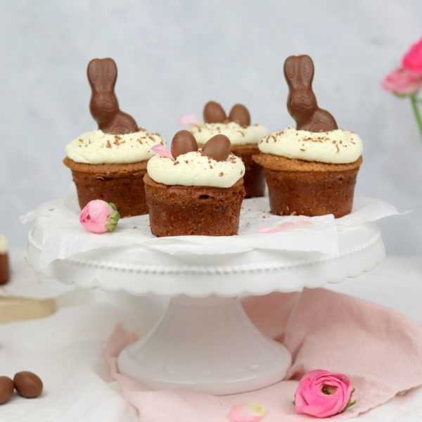 saftige Schoko-Himbeer-Cupcakes mit Sahne-Mascarpone