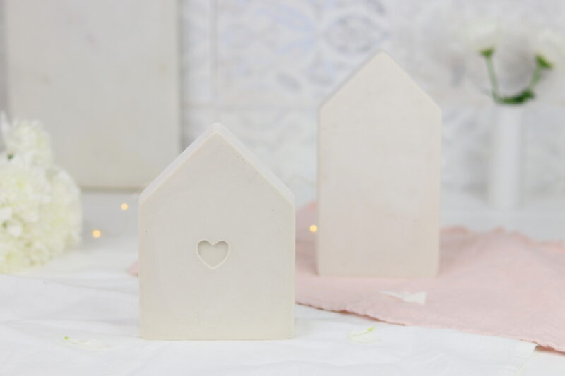 DIY selbstgemachte Häuser aus Raysin