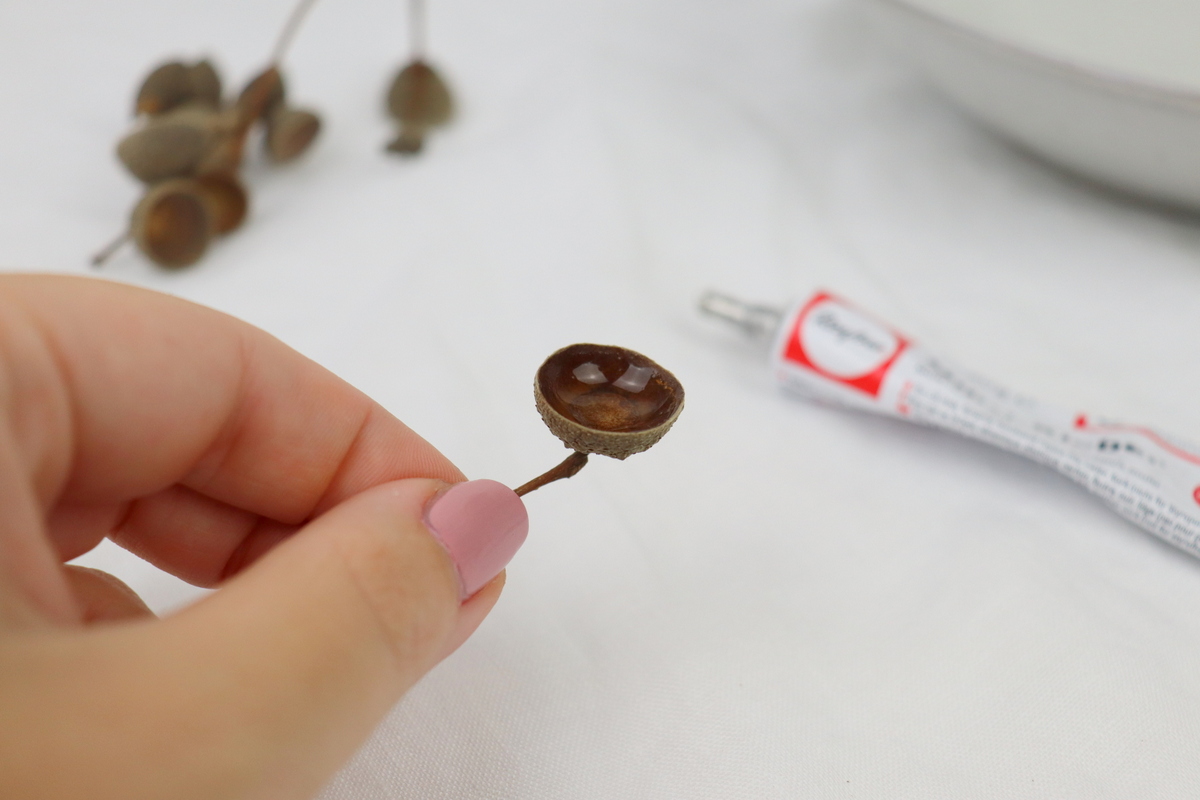 DIY Anleitung - Kugeln aus Filz selber machen und Filzeicheln basteln