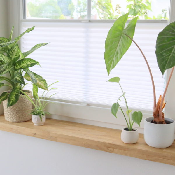 DIY - Fensterbank mit Klötzchen aus Holz kostengünstig verkleiden und verbreitern