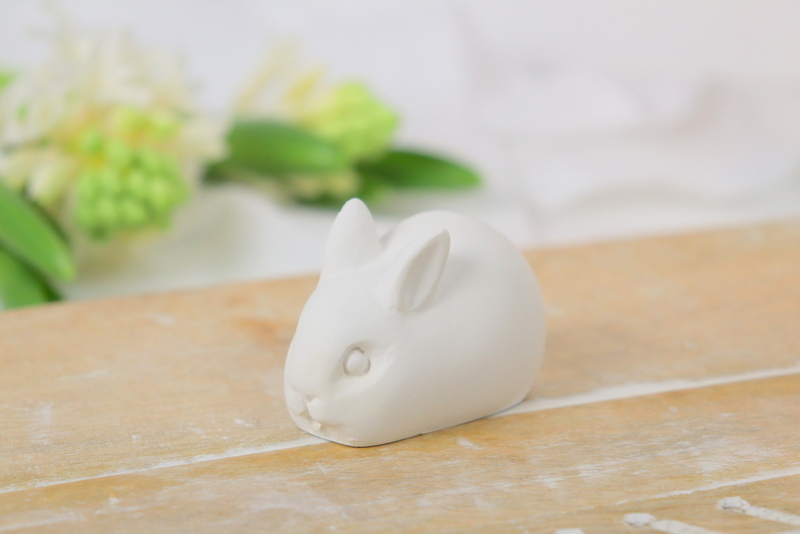DIY - selbstgemachte Upcycling Kerzenhalter mit Raysin Hasen zu Ostern einfach selber machen