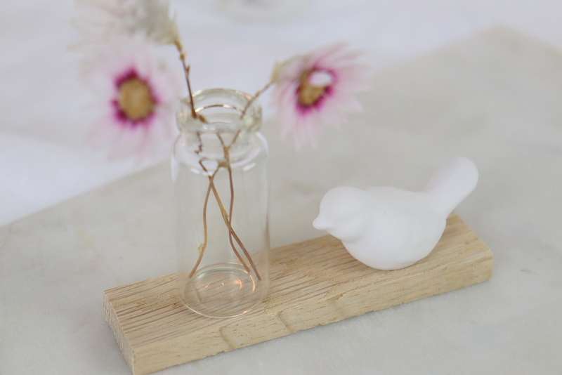 DIY Anleitung - Raysin Vogel mit Vase einfach selber machen