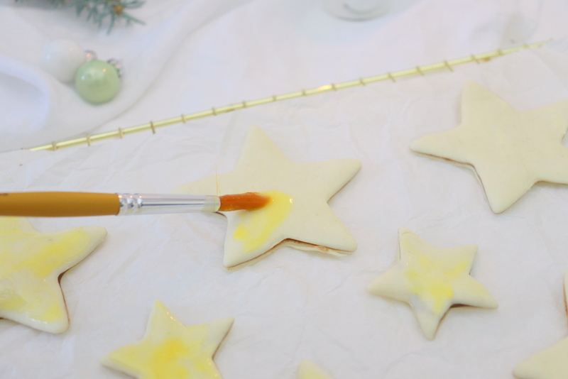Rezept - Schoko Blätterteig Sterne schnell und einfach selber machen