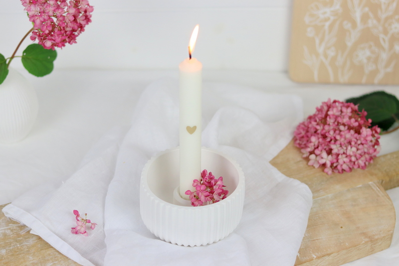 DIY Anleitung - Kerzenhalter Schale aus Raysin einfach selber machen