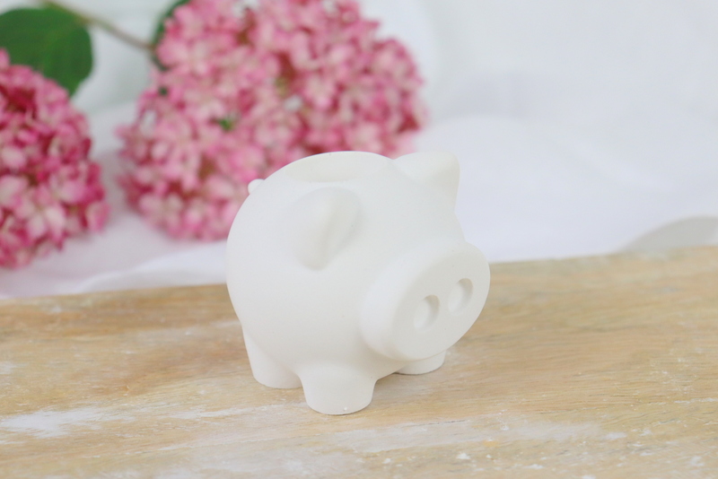 DIY Anleitung - Raysin Kerzenhalter Schwein einfach selber machen