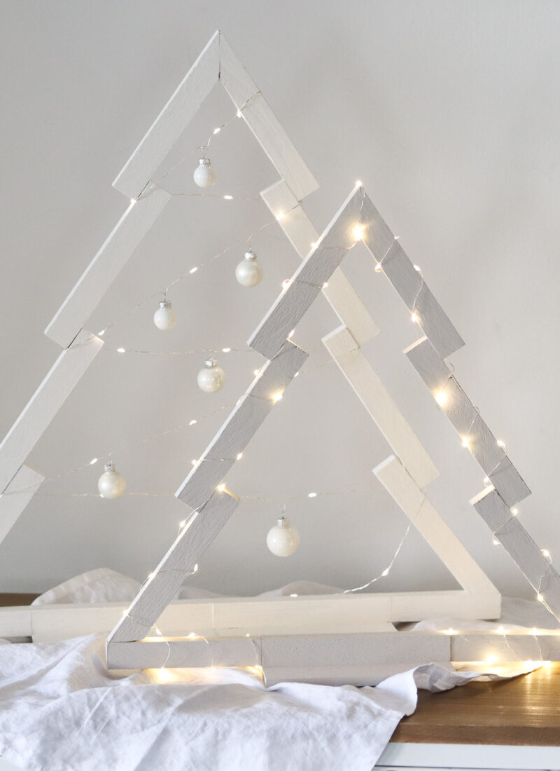 DIY Anleitung - Tannenbaum aus Klötzchen einfach selber machen