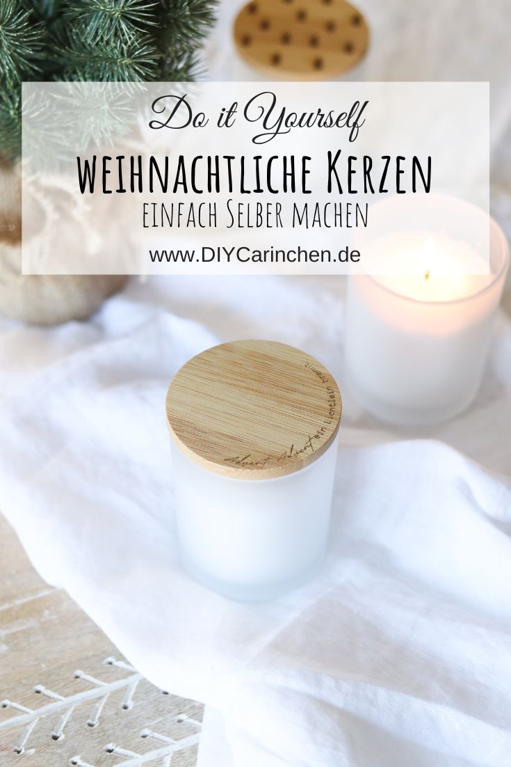 DIY - weihnachtliche Kerzen mit dem xTool S1 einfach selbermachen