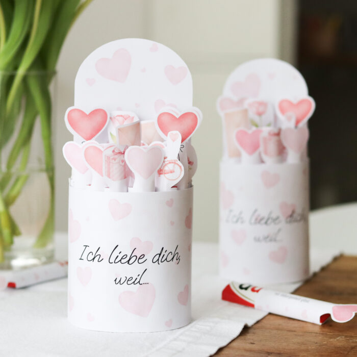 Duplo Geschenkverpackung basteln – liebevolle DIY Geschenkidee mit Vorlage