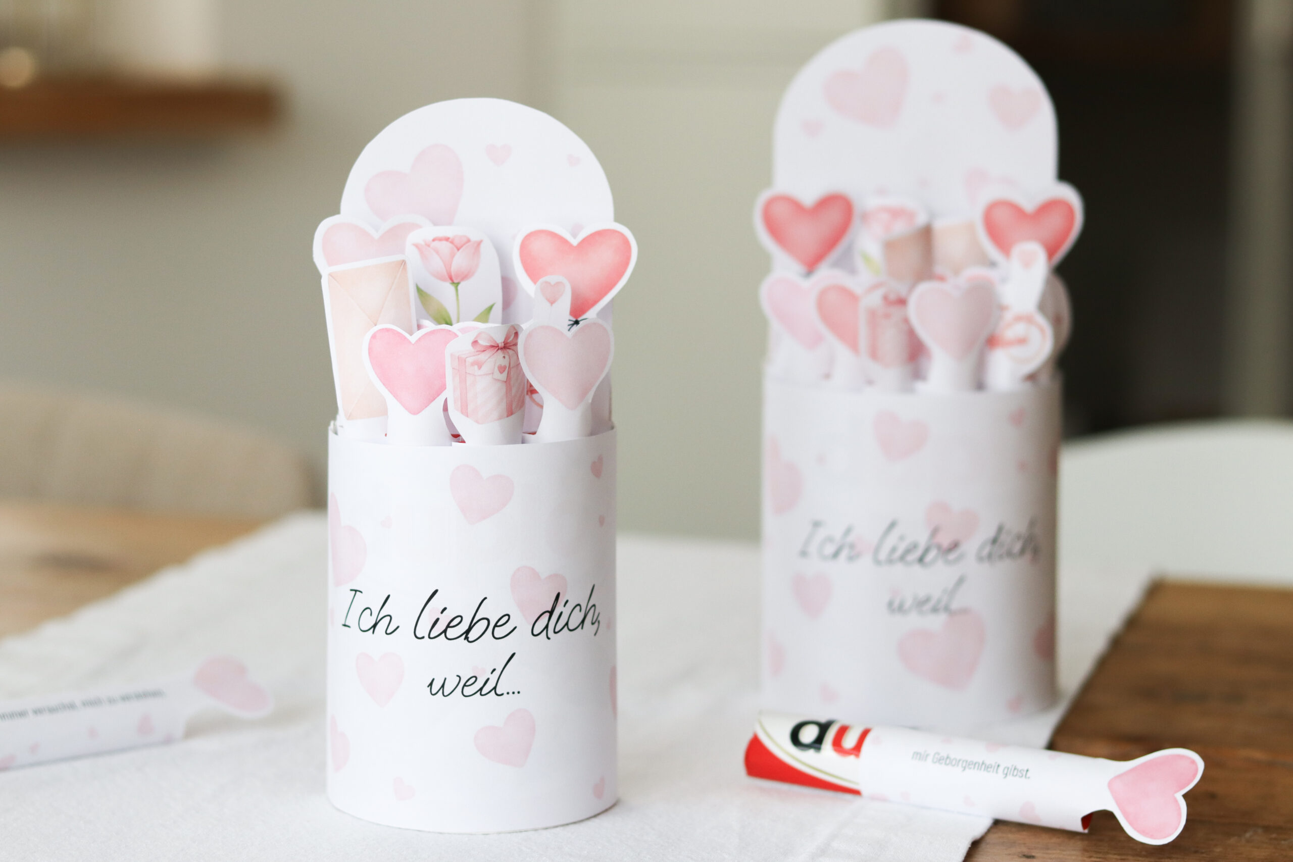 Duplo Geschenkverpackung basteln – liebevolle DIY Geschenkidee mit Vorlage